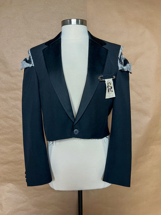 Reworked Blazer: Black Tuxedo