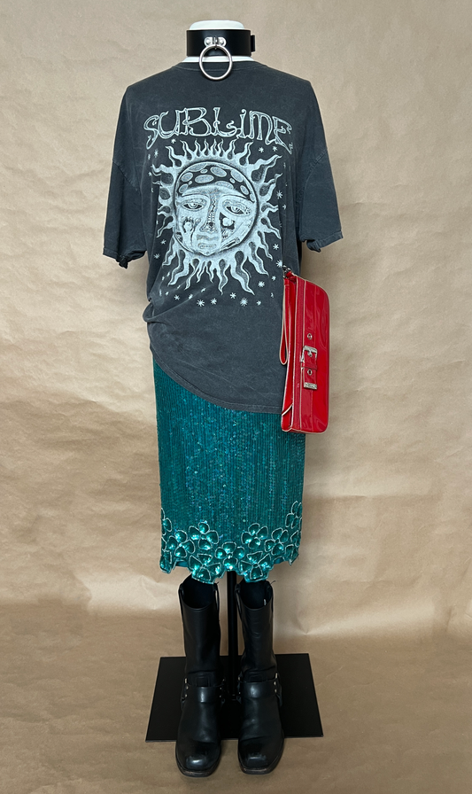 Vintage Sequin Skirt